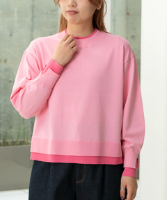 STRAWBERRY-FIELDS(ストロベリーフィールズ) |レイヤード風バイカラーニット