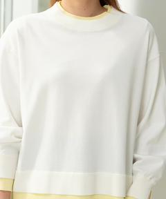 STRAWBERRY-FIELDS(ストロベリーフィールズ) |レイヤード風バイカラーニット