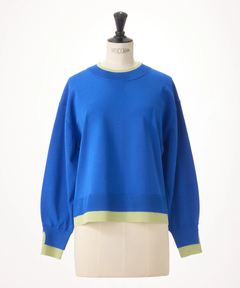 STRAWBERRY-FIELDS(ストロベリーフィールズ) |レイヤード風バイカラーニット