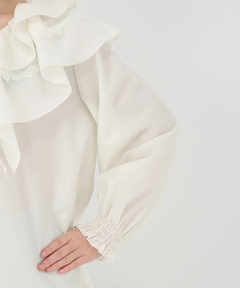 STRAWBERRY-FIELDS(ストロベリーフィールズ) |フリルカラーブラウス