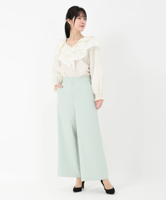 STRAWBERRY-FIELDS(ストロベリーフィールズ) |フリルカラーブラウス