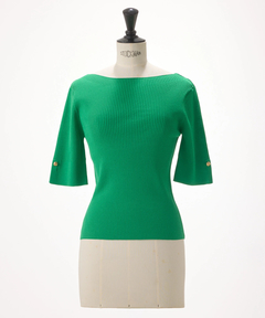 STRAWBERRY-FIELDS(ストロベリーフィールズ) |半袖リブニット