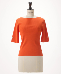 STRAWBERRY-FIELDS(ストロベリーフィールズ) |半袖リブニット