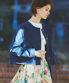 STRAWBERRY-FIELDS(ストロベリーフィールズ) |半袖リブニット