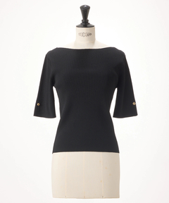 STRAWBERRY-FIELDS(ストロベリーフィールズ) |半袖リブニット