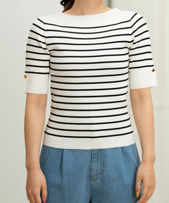 STRAWBERRY-FIELDS(ストロベリーフィールズ) |半袖リブニット