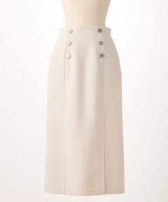 STRAWBERRY-FIELDS(ストロベリーフィールズ) |メタル釦タイトスカート