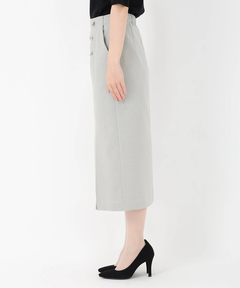 STRAWBERRY-FIELDS(ストロベリーフィールズ) |メタル釦タイトスカート