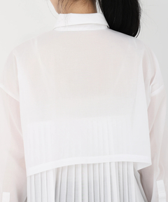 STRAWBERRY-FIELDS(ストロベリーフィールズ) |バックプリーツシャツ