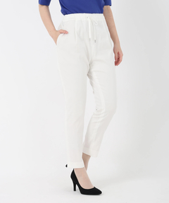 STRAWBERRY-FIELDS(ストロベリーフィールズ) |タックテーパードイージーパンツ