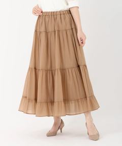 STRAWBERRY-FIELDS(ストロベリーフィールズ) |シアータフタティアードスカート