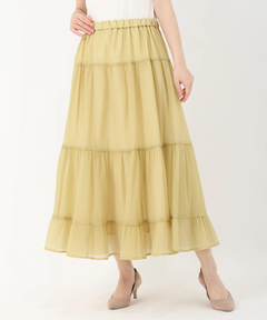 STRAWBERRY-FIELDS(ストロベリーフィールズ) |シアータフタティアードスカート