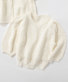 STRAWBERRY-FIELDS(ストロベリーフィールズ) |クロシェ風レース編みニット