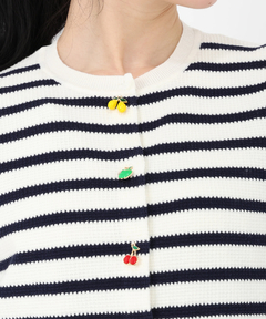 STRAWBERRY-FIELDS(ストロベリーフィールズ) |フルーツアソートニットカーディガン