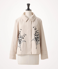 STRAWBERRY-FIELDS(ストロベリーフィールズ) |すずらん刺繍ショートコート