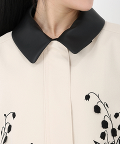 STRAWBERRY-FIELDS(ストロベリーフィールズ) |すずらん刺繍ショートコート