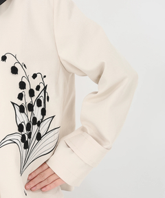 STRAWBERRY-FIELDS(ストロベリーフィールズ) |すずらん刺繍ショートコート