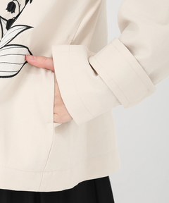 STRAWBERRY-FIELDS(ストロベリーフィールズ) |すずらん刺繍ショートコート