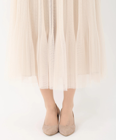 STRAWBERRY-FIELDS(ストロベリーフィールズ) |クリスタルプリーツチュールスカート