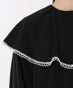 STRAWBERRY-FIELDS(ストロベリーフィールズ) |ケープカラーブラウス