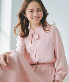 STRAWBERRY-FIELDS(ストロベリーフィールズ) |２ｗａｙボウタイプリーツワンピース