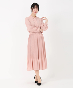 STRAWBERRY-FIELDS(ストロベリーフィールズ) |２ｗａｙボウタイプリーツワンピース