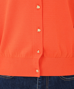 STRAWBERRY-FIELDS(ストロベリーフィールズ) |変形メタル釦カーディガン