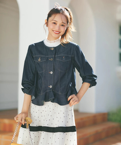 STRAWBERRY-FIELDS(ストロベリーフィールズ) |ドットプリーツティアードスカート