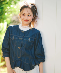 STRAWBERRY-FIELDS(ストロベリーフィールズ) |ドットプリーツティアードスカート