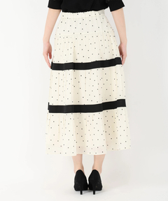 STRAWBERRY-FIELDS(ストロベリーフィールズ) |ドットプリーツティアードスカート