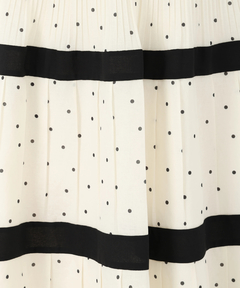 STRAWBERRY-FIELDS(ストロベリーフィールズ) |ドットプリーツティアードスカート