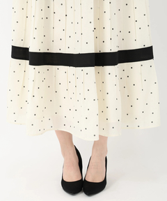 STRAWBERRY-FIELDS(ストロベリーフィールズ) |ドットプリーツティアードスカート