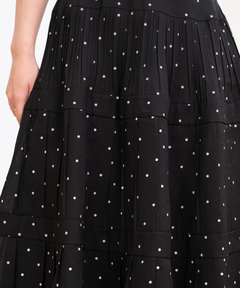 STRAWBERRY-FIELDS(ストロベリーフィールズ) |ドットプリーツティアードスカート