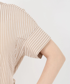 STRAWBERRY-FIELDS(ストロベリーフィールズ) |リボン付きシャツワンピース