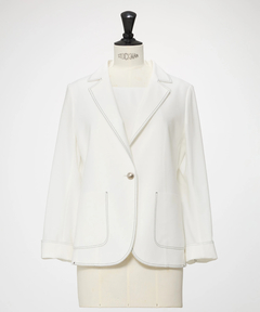 STRAWBERRY-FIELDS(ストロベリーフィールズ) |ステッチワークテーラードジャケット