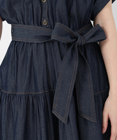 STRAWBERRY-FIELDS(ストロベリーフィールズ) |ライトデニムワンピース