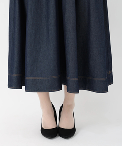 STRAWBERRY-FIELDS(ストロベリーフィールズ) |ライトデニムワンピース