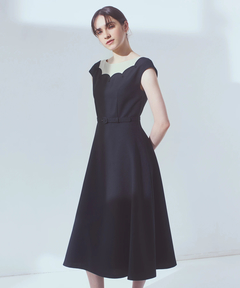 STRAWBERRY-FIELDS(ストロベリーフィールズ) |スカラ刺繍ワンピース