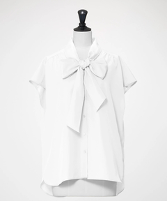 STRAWBERRY-FIELDS(ストロベリーフィールズ) |フレンチスリーブボウタイブラウス