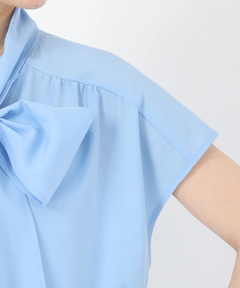 STRAWBERRY-FIELDS(ストロベリーフィールズ) |フレンチスリーブボウタイブラウス