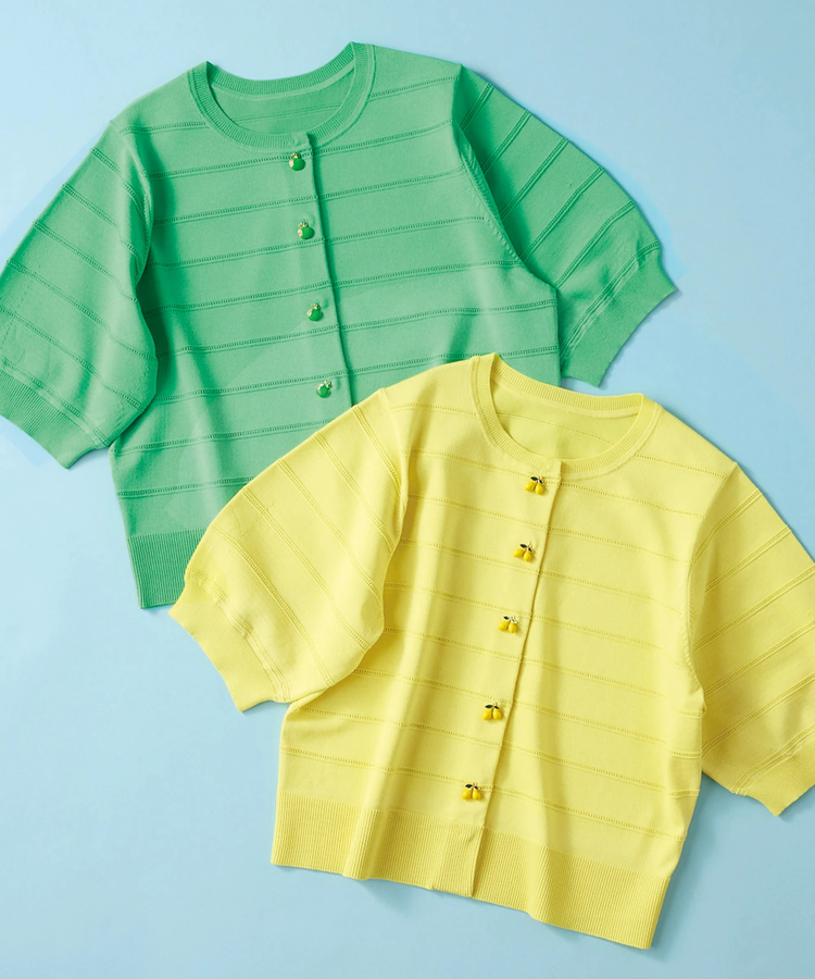 STRAWBERRY-FIELDS(ストロベリーフィールズ) |フルーツモチーフカーディガン