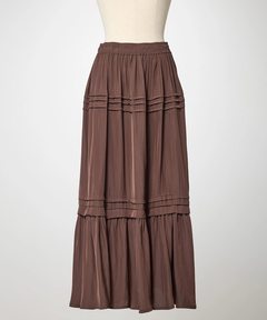 STRAWBERRY-FIELDS(ストロベリーフィールズ) |ピンタックティアードスカート