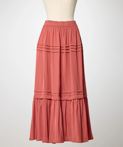 STRAWBERRY-FIELDS(ストロベリーフィールズ) |ピンタックティアードスカート