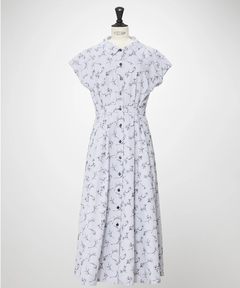 STRAWBERRY-FIELDS(ストロベリーフィールズ) |ストライプ刺繍ワンピース