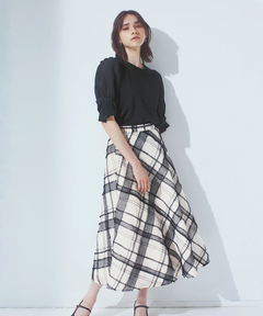 STRAWBERRY-FIELDS(ストロベリーフィールズ) |刺繍フレアースカート