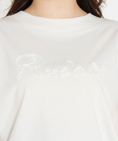 STRAWBERRY-FIELDS(ストロベリーフィールズ) |リボン刺繍ドルマンＴシャツ