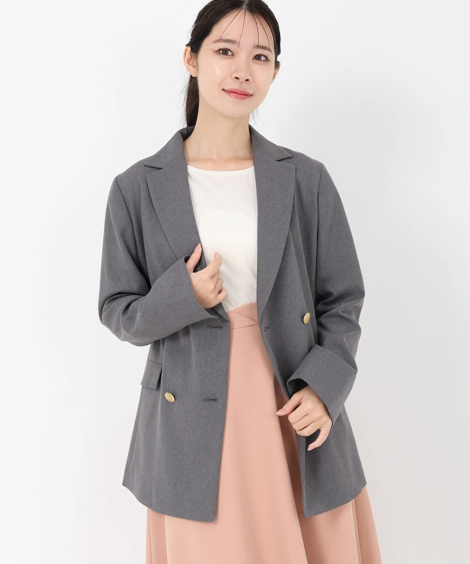 ICHIE STRAWBERRY-FIELDS（イチエ ストロベリーフィールズ）｜ダブル釦