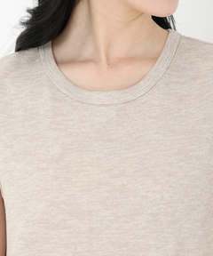 ICHIE STRAWBERRY-FIELDS(イチエ ストロベリーフィールズ) |ノースリーブジャージワンピース