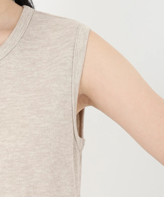 ICHIE STRAWBERRY-FIELDS(イチエ ストロベリーフィールズ) |ノースリーブジャージワンピース