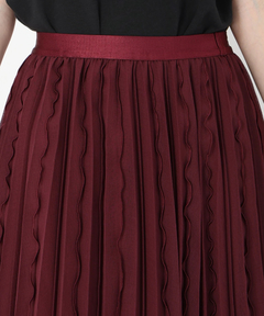 ICHIE STRAWBERRY-FIELDS(イチエ ストロベリーフィールズ) |メロープリーツスカート